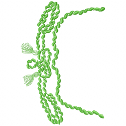 Flowers And Tree Embroidery Design 8